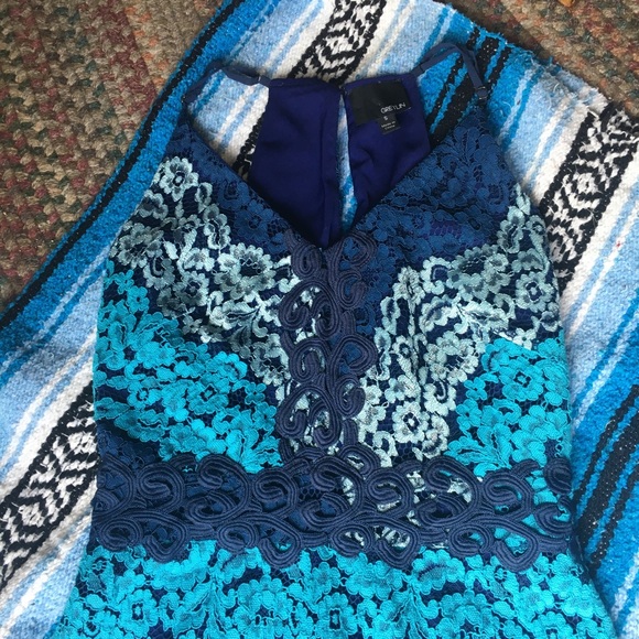 Anthropologie Greylin Lace Ombré Dress - Picture 2 of 5